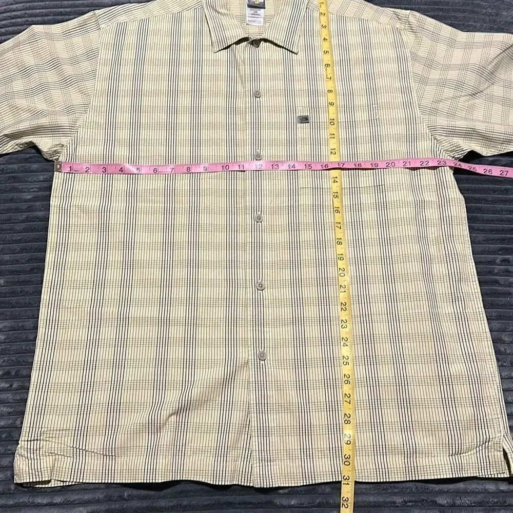 The North Face A5 Series Shirt Plaid Outdoor Cotton Men’s Size L